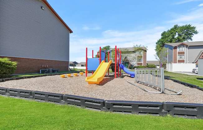 Playground at Whitcomb Terrace Apartments, Merrillville, Indiana
