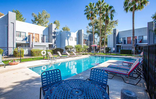 Pool at Acacia Hills Apartments in Tucson Arizona