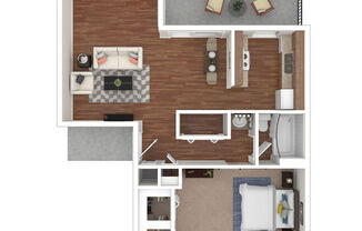 Partner-provided photo for $745 unit