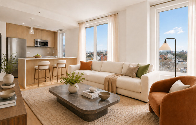 2 beds, 2 baths, $5,542, Unit 6L