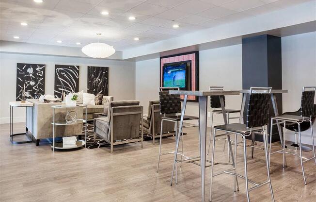 Resident Lounge at Trillium Apartments, Fairfax, Virginia