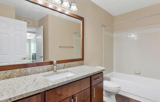 Full Bathrooms at Apartments for Rent in NE Albuquerque