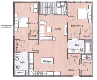 2 beds, 2 baths, 1,320 sqft, $3,198