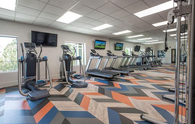 Two Level Fitness Center at Waterscape, Fairfield