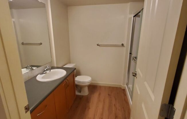 Downtown Bellevue 2 bed, 2 bath with Updates, In Unit Laundry and Garage Parking