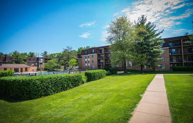 Oakton Park Apartments Building Pathway 27