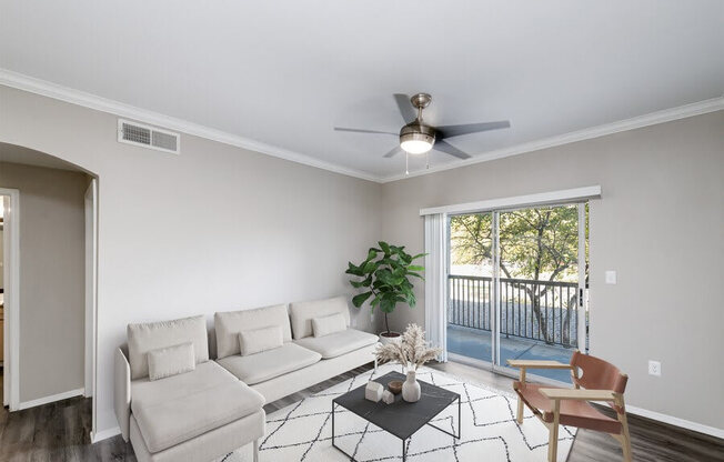 Model living room
