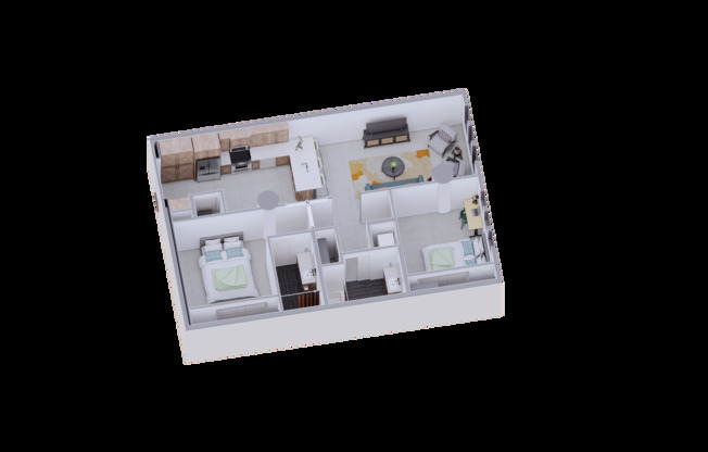 2 beds, 2 baths, 1,046 sqft, $1,450, Unit 508 Freedom