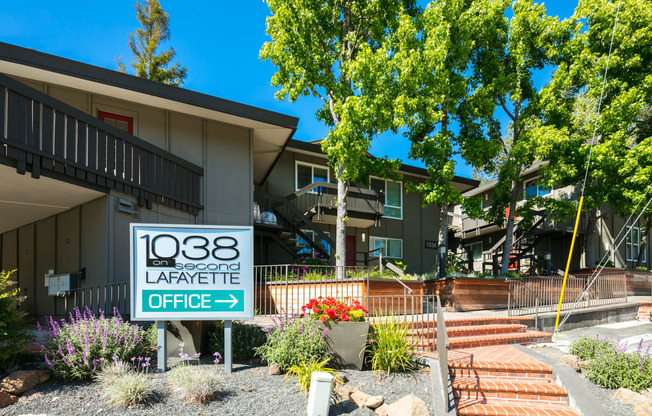 Leasing Center External View at 1038 on Second, Lafayette, California