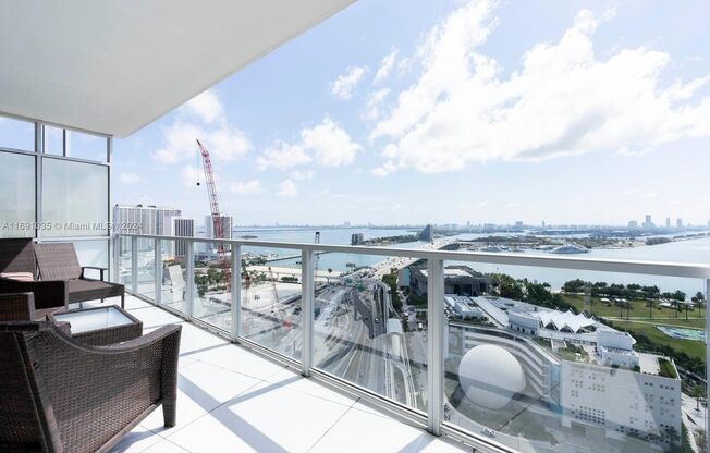 2 beds, 2 baths, 1,477 sqft, $5,850, Unit 1100 Biscayne Blvd # 25-04 (A11691035)