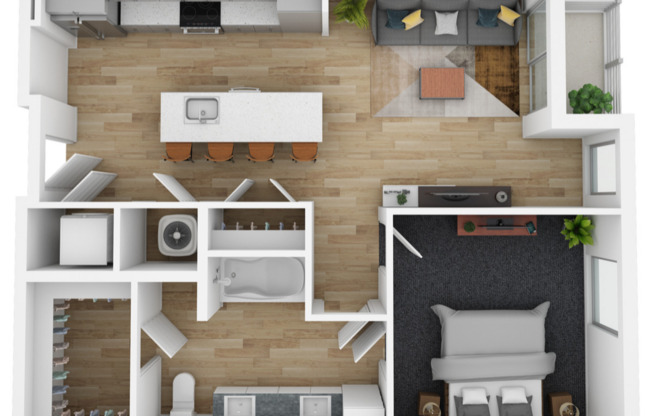 1 bed, 1 bath, 789 sqft, $1,858