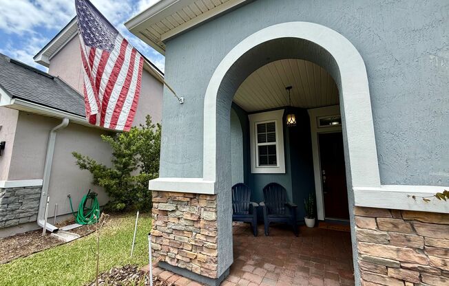 Fully-Fenced Nocatee 3-Bed + Office | 2-Bath Home in Greenleaf Lakes