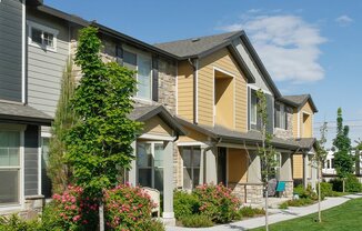 Elegant Exterior View at Talavera at the Junction Apartments & Townhomes, Midvale