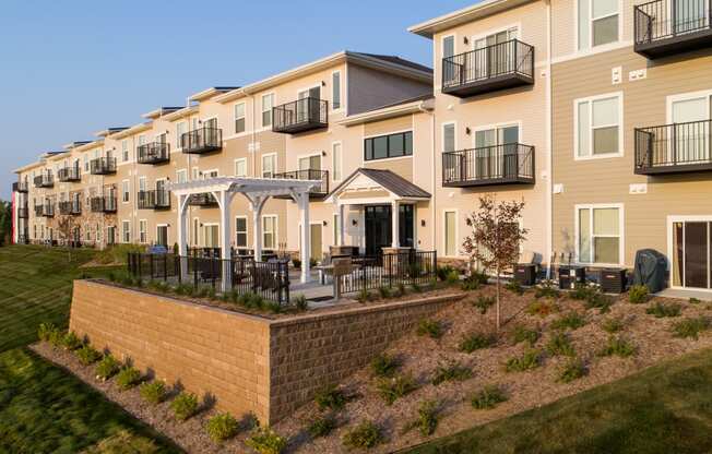 Exterior Patios and Balconies