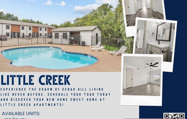 Little Creek Apartments – Your Ideal Home in Cedar Hill, TX!