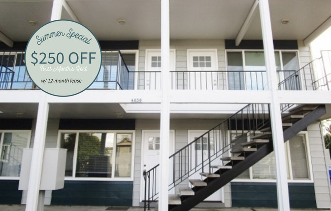 Summer Special: Top Floor Flat Near Reed College & Woodstock!