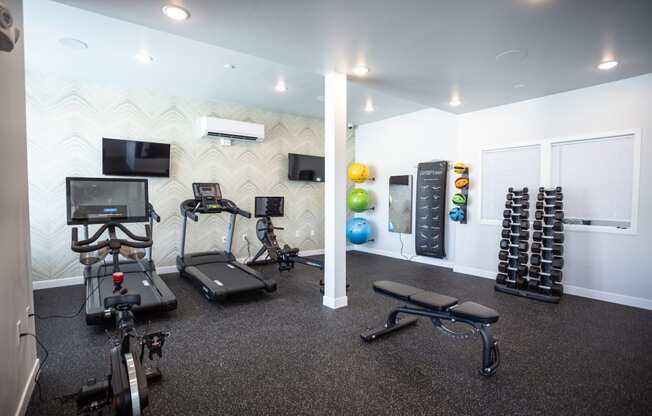 image of a fitness center