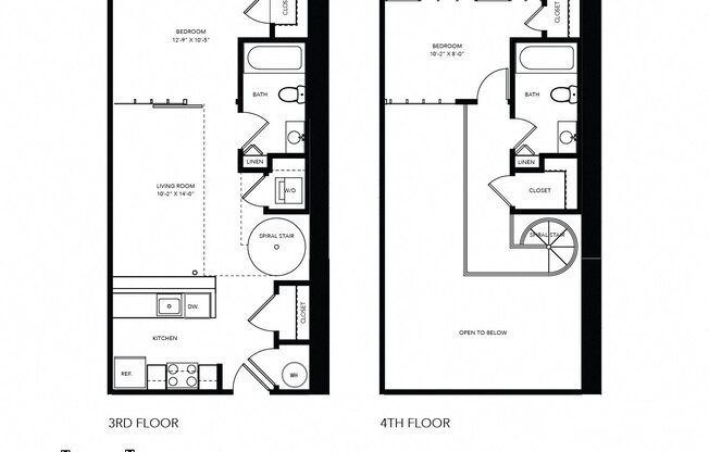 2 beds, 2 baths, 1,054 sqft, $1,526