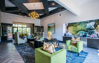 Resident Clubhouse at gated Apartments in Brookhaven, GA 30329