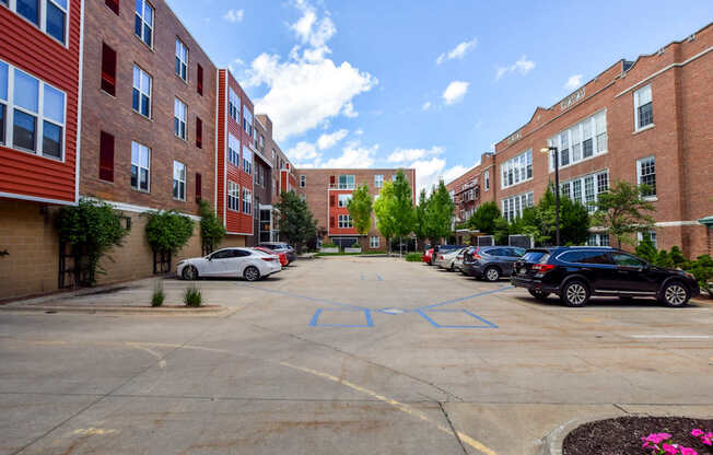 Community parking lot