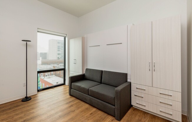 Studio, 1 bath, 266 sqft, $1,130, Unit #202