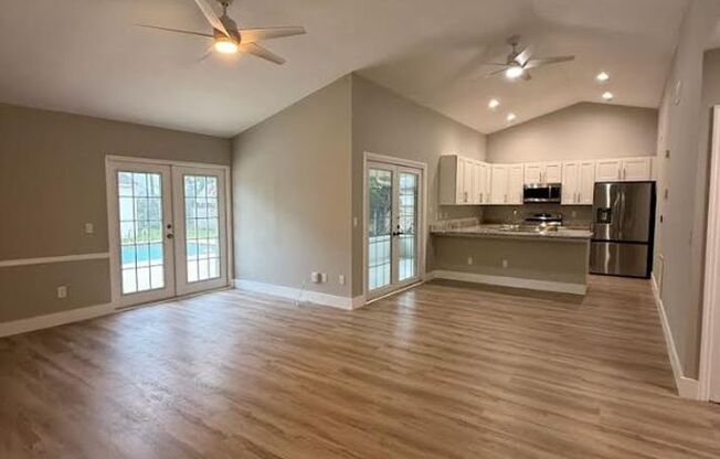 3 Bedroom 2 Bath 2 Car garage pool home for rent