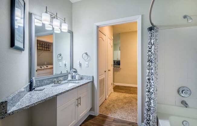 Modern Bathroom Fittings at Parkside at South Tryon, North Carolina, 28217