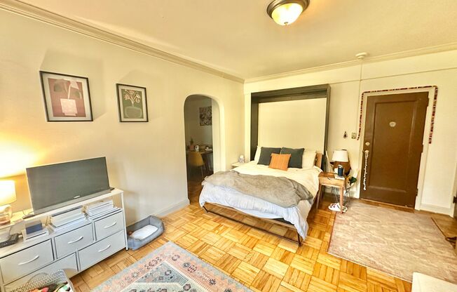 Great Studio in Glover Park/North Georgetown w/Murphy Bed, Walk-In Closet, Eat in Kitchen!
