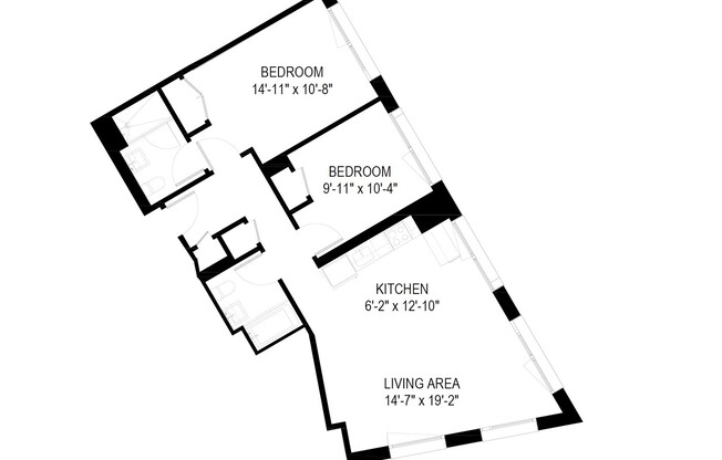 2 beds, 2 baths, $4,626, Unit 349