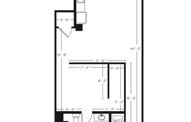 1 bed, 1 bath, 694 sqft, $1,520, Unit 508