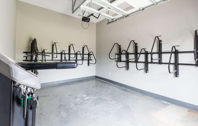 Bike Racks at The Aster Apartments, Cary, NC