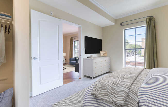 Bedroom with Hard Surface Flooring