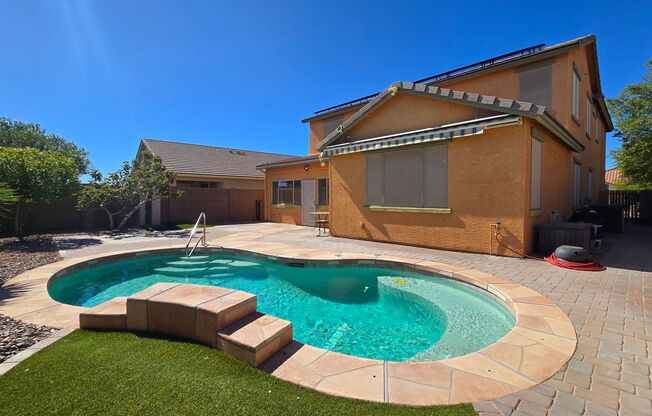 Great sq ft for the money! SOLAR & Private Pool!!