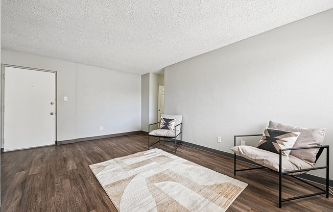 Bright and airy living