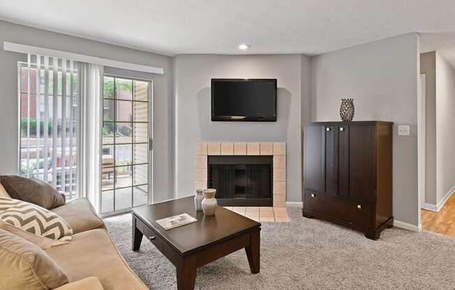 Patchen Oaks Apartments - Fireplaces