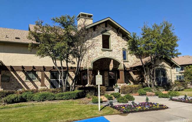 Clubhouse Exterior at Stone Lake, Texas