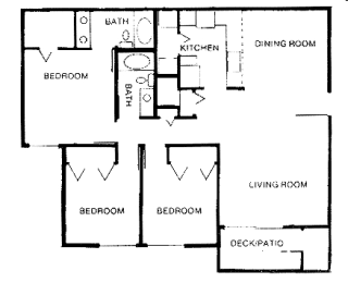 3 beds, 2 baths, 1,207 sqft, $3,260