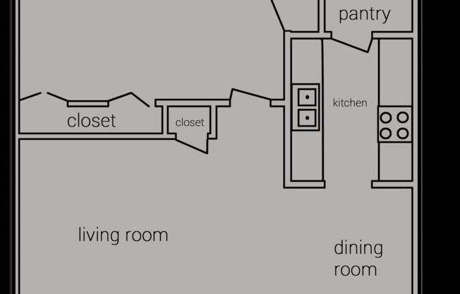 1 bed, 1 bath, 650 sqft, $999