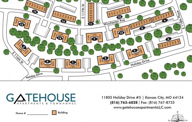 Gatehouse Property Map