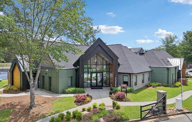 leasing office and resident clubhouse