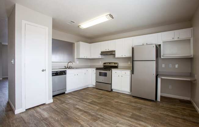 Kitchen at The Bluffs at Tierra Contenta Apartments