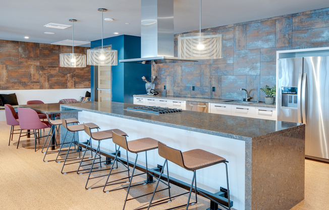 Want to show off your culinary skills? Utilize our demonstration kitchen!