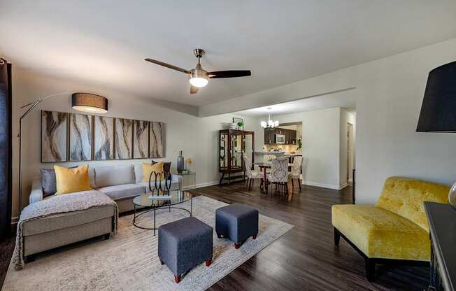 Open & Spacious Living Spaces
