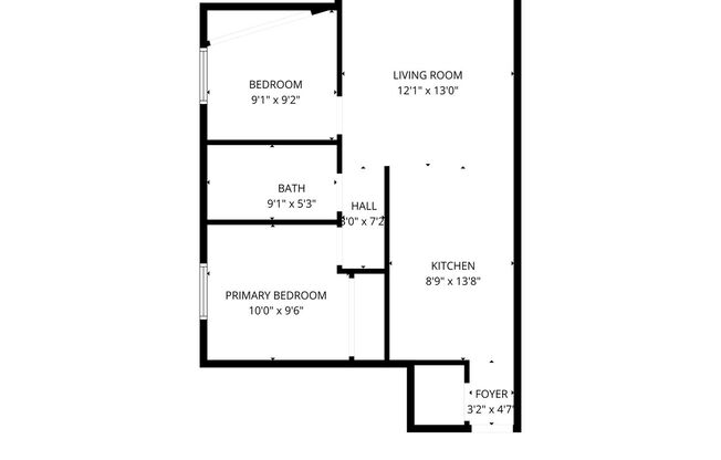 2 beds, 1 bath, 725 sqft, $2,470, Unit 110