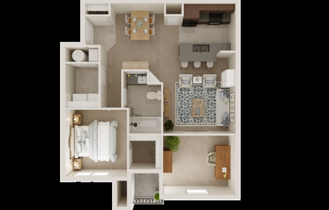 1 bed, 1 bath, 1,011 sqft, $1,429