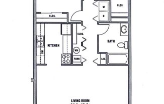 2 beds, 1 bath, 992 sqft, $800, Unit 3626