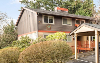 2 bedrooms, 1 bathroom; water, sewer, and garbage included in the rent.