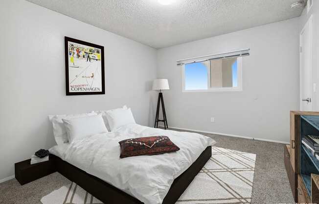 Bedroom at Canyon Villa Apartment Homes