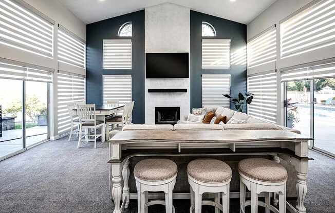 Clubhouse at Somerset Apartments in Lincoln, NE