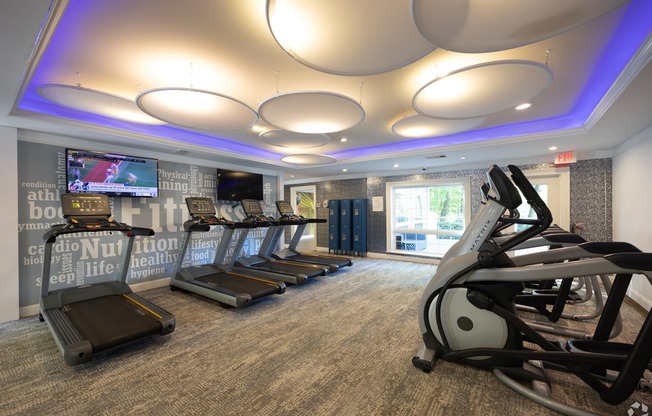 Lake House at Martin's Landing | Roswell, GA | Fitness Center w/ Treadmills